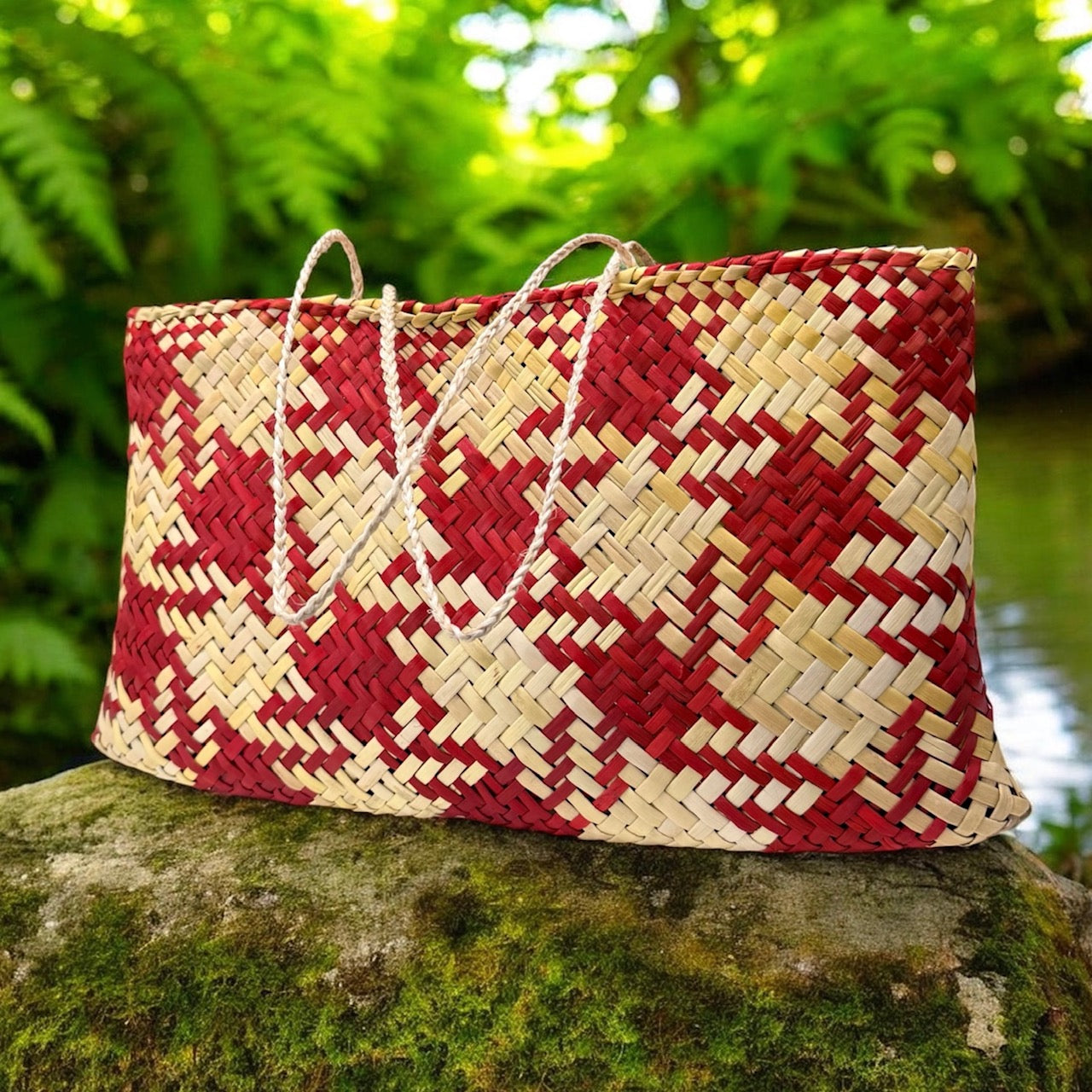 Wakatipu Weaver '100' Kete by Denise Greer