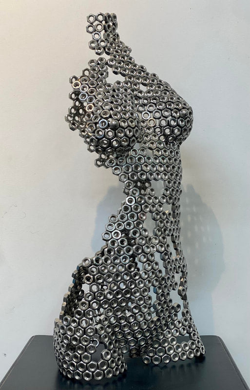 Logan Campbell ‘Erato’ Muse of lyric poetry | Metal Sculpture