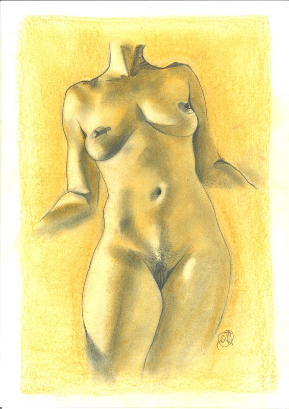 Olivier Duhamel 'Dove' | Original Pastel