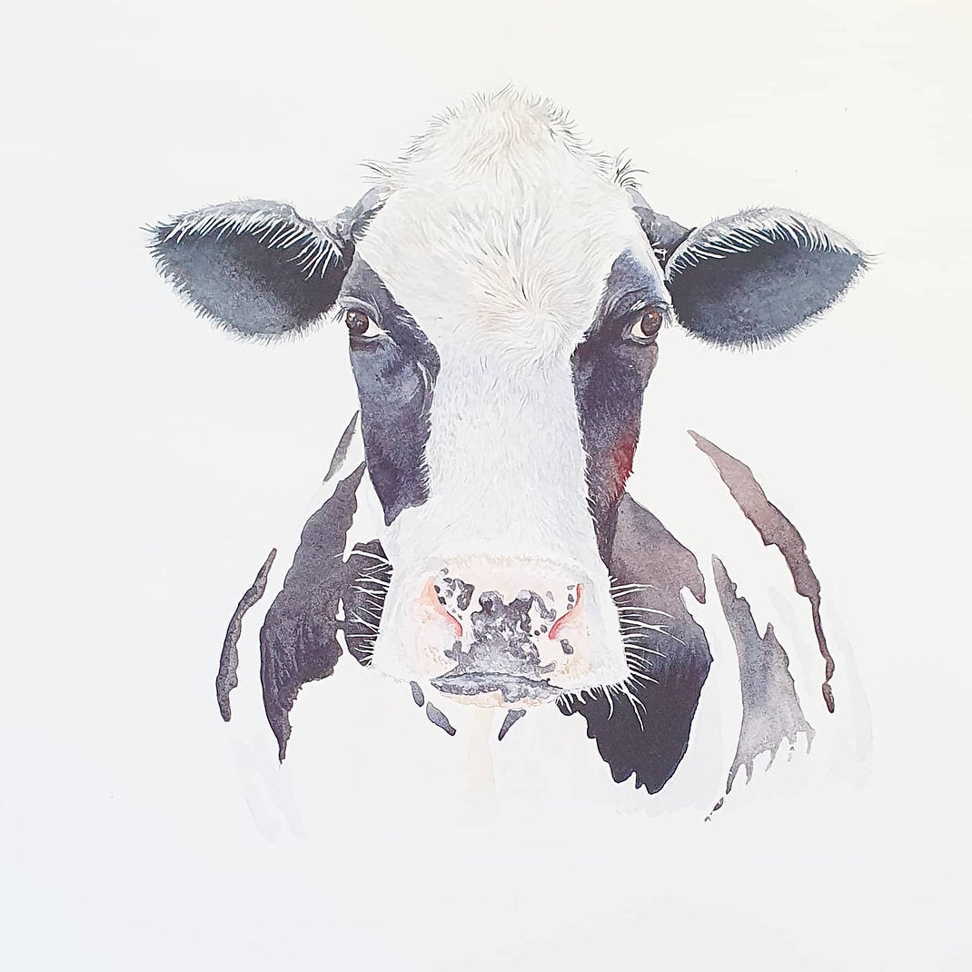 Jacqueline Hocquard 'Holy Cow' | A3 Paper Print