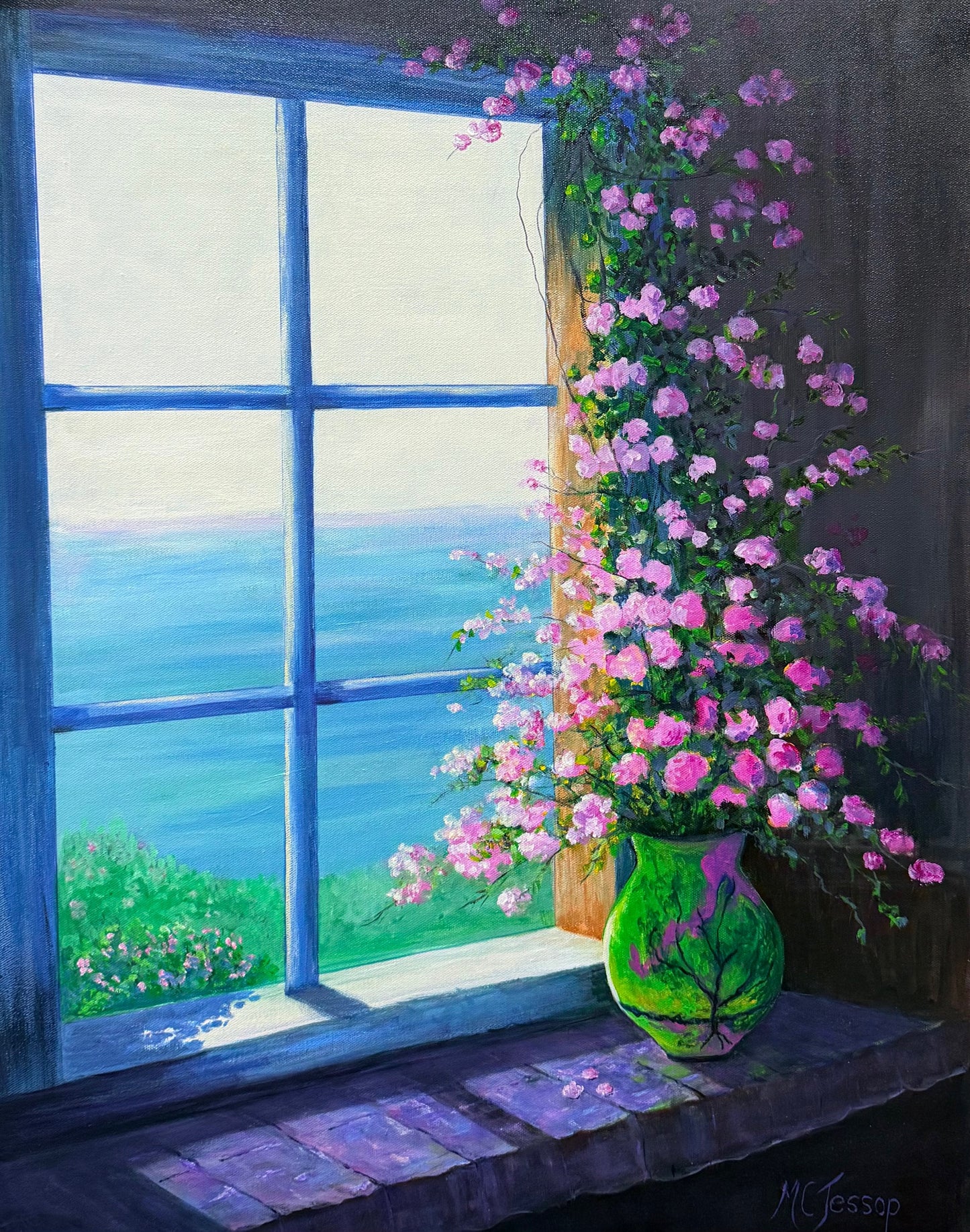 Marilyn Jessop 'Window Sill 7' | Original Painting