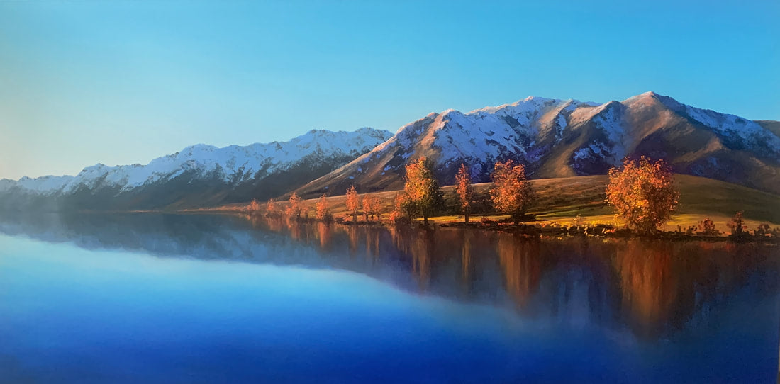 J Stewart ((Jamie Stewart) | 'Light On Lake Benmore'