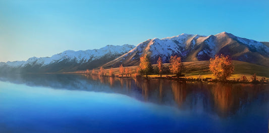 J Stewart ((Jamie Stewart) | 'Light On Lake Benmore'