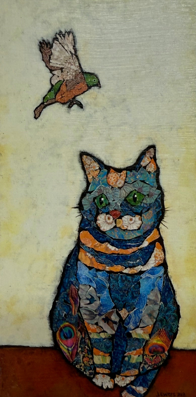 Jackie Ewers 'Major Tom to Ground Control' l Block Print