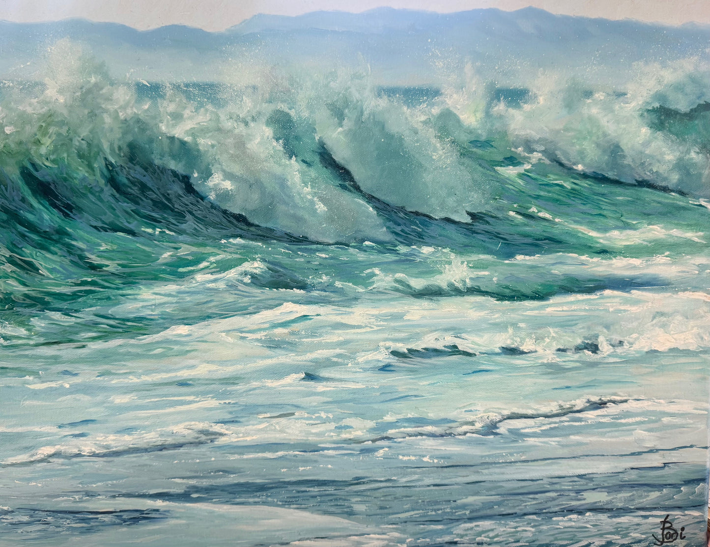 Bari Duncan 'Ocean Surge' | Original Painting