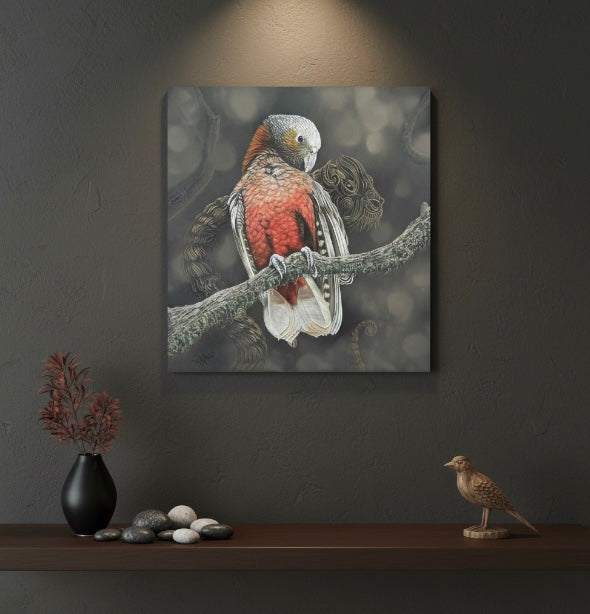 Wendy Munro ‘The Kaka And The Taniwha’ | Original Painting