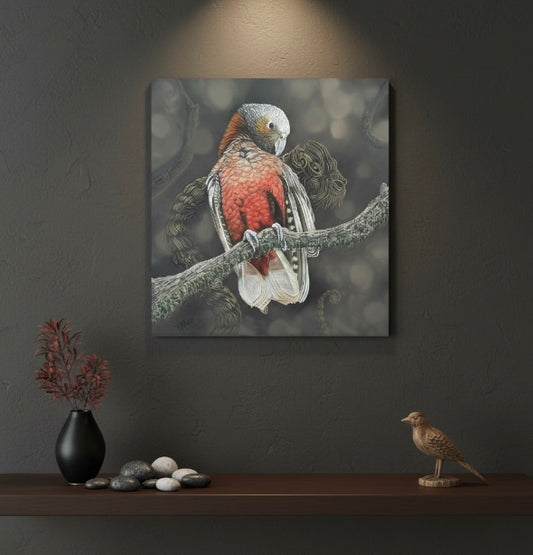 Wendy Munro ‘The Kaka And The Taniwha’ | Original Painting