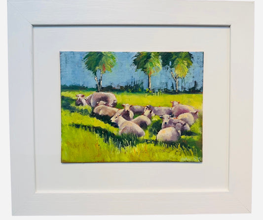 Jane McIntosh ‘Resting Sheep’ | Original Painting