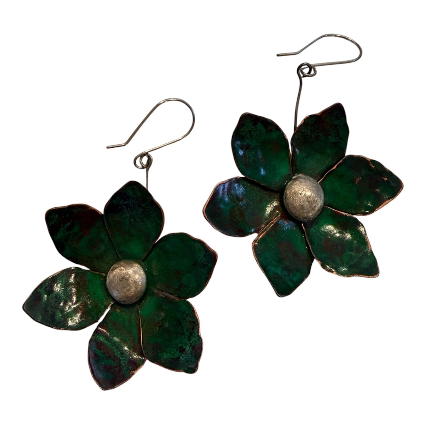 Tanya Bogdanova 'Daisy Green Large' | Earrings