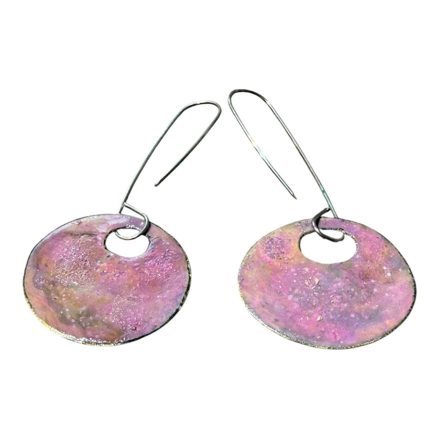 Tanya Bogdanova 'Oval Pink' | Earrings