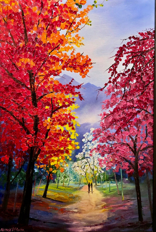 Alethea Roche 'Sound Of Autumn' | Original Painting
