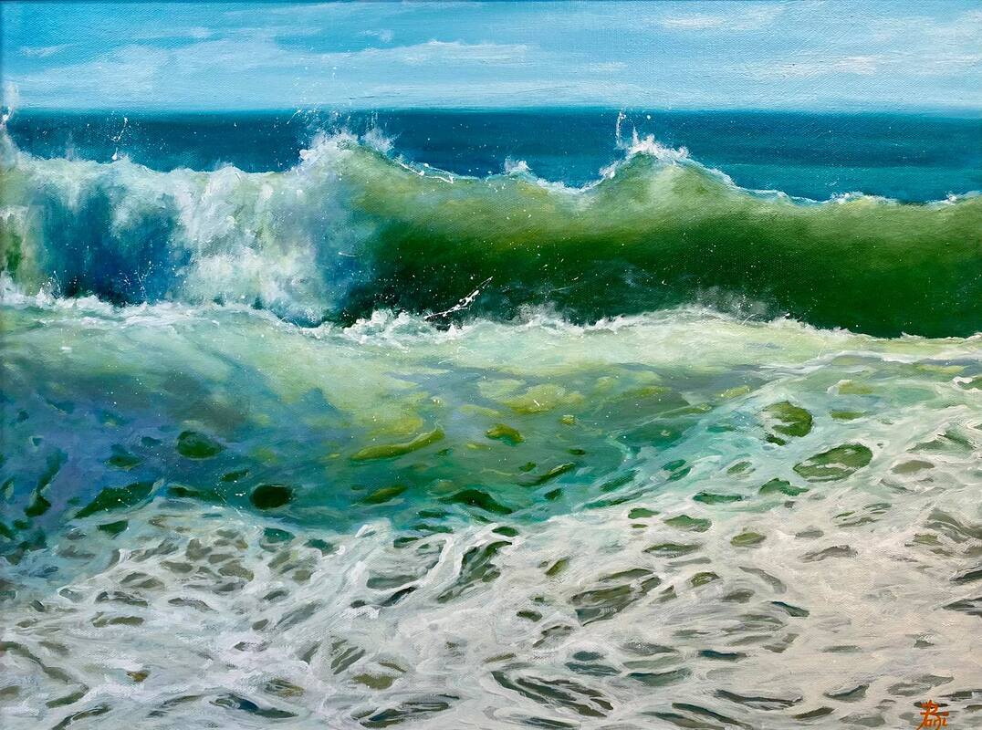 Bari Duncan ‘Summer Surge I’ | Original Painting