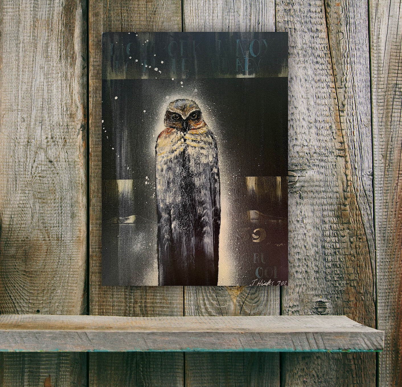 Jason Hicks ‘Boo Book’ | Original Painting