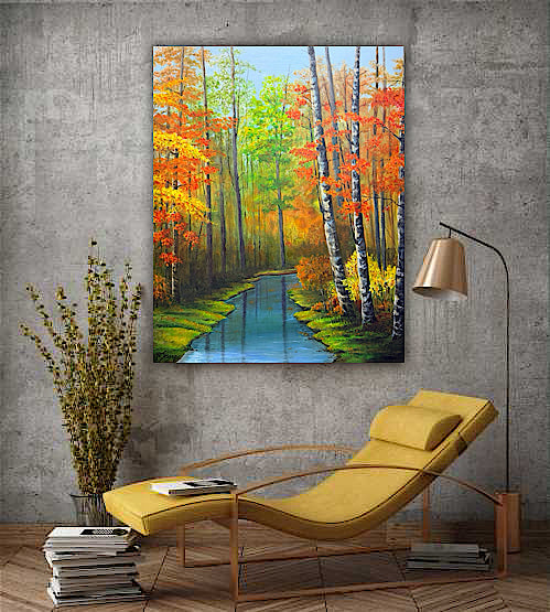 Marilyn Jessop ‘A Blaze of Autumn’ | Painting