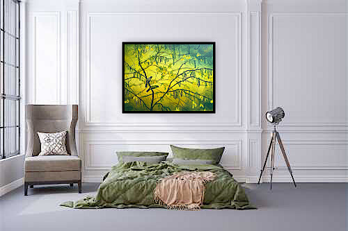 Jo Midgley 'Sunlight in the Canopy' | Original Painting
