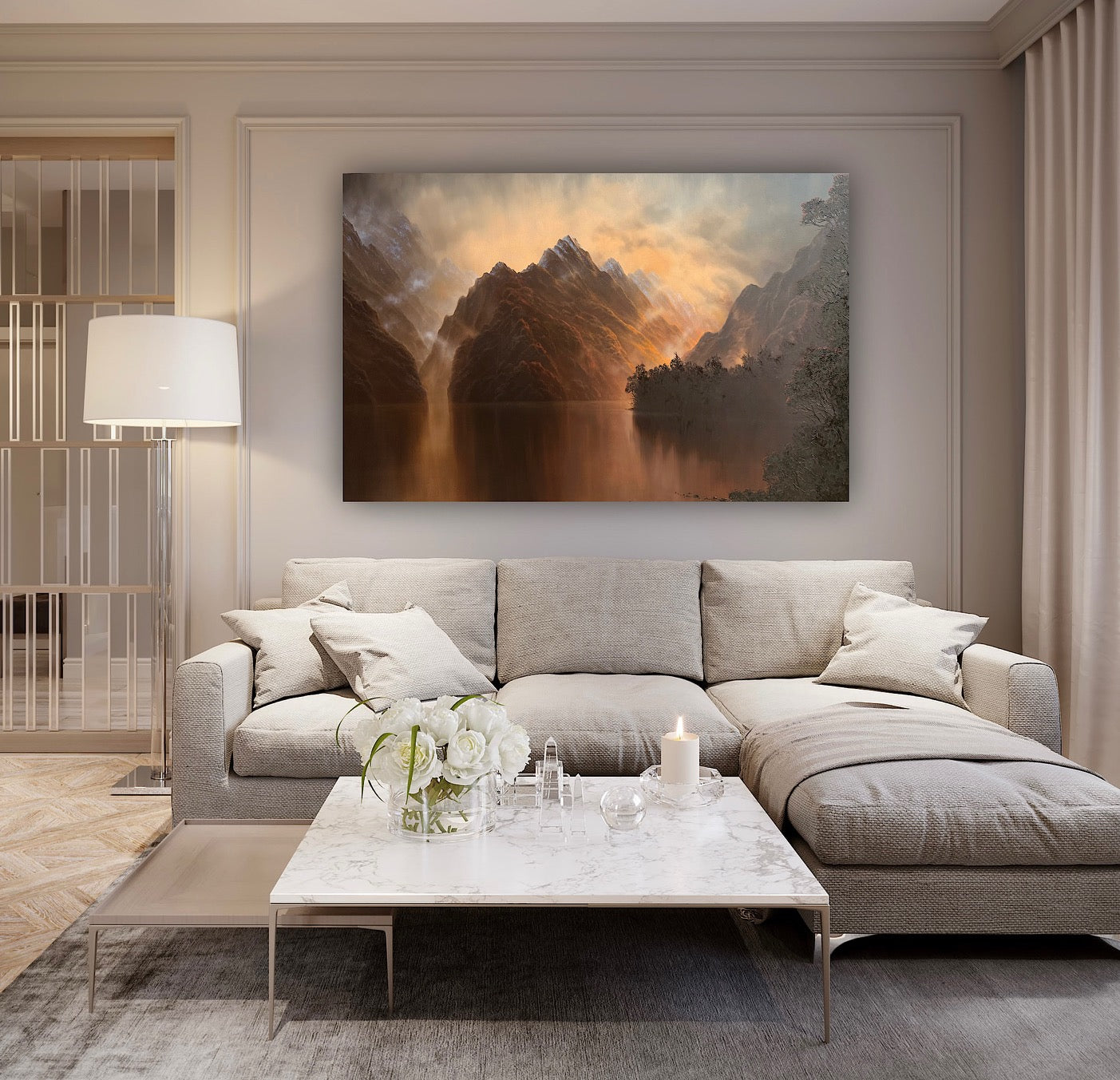 Jamie Stewart 'Summer Rains Fiordland' | Original Painting