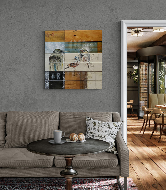 Jason Hicks 'Morning Conversation' | Original Painting