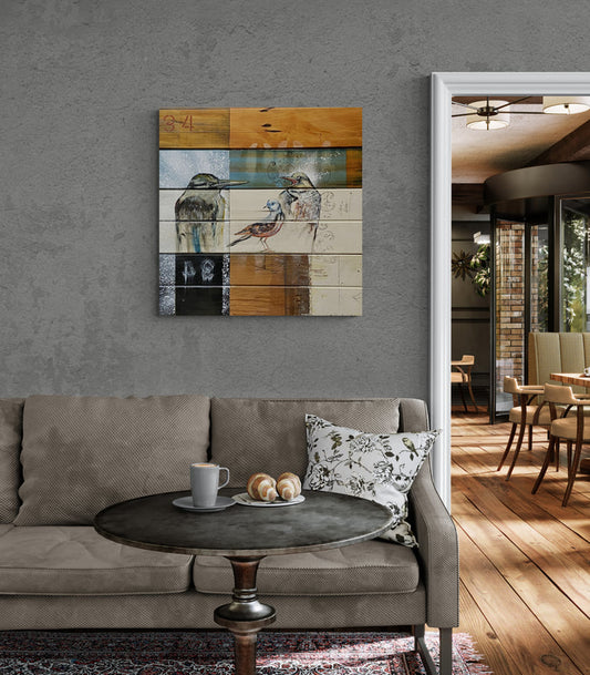 Jason Hicks 'Morning Conversation' | Original Painting