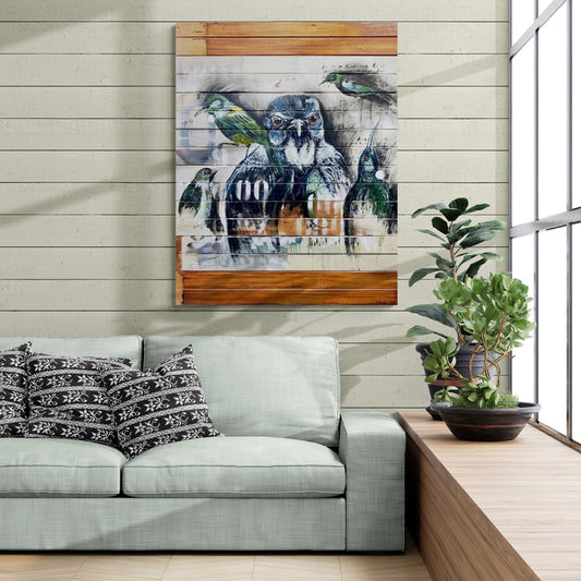 Jason Hicks ‘Five Tui’ | Original Painting