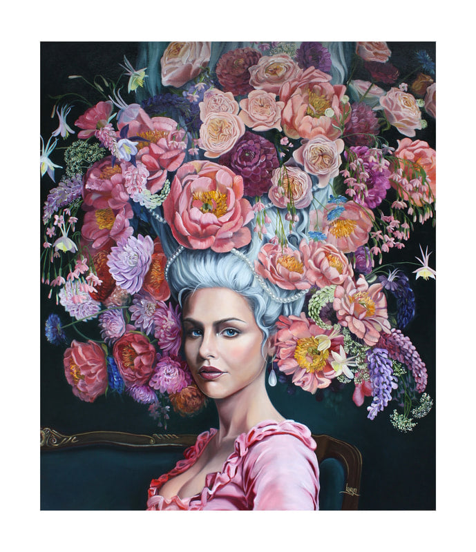 Karyn Hitchman 'Mademoiselle Rose' | Paper Print