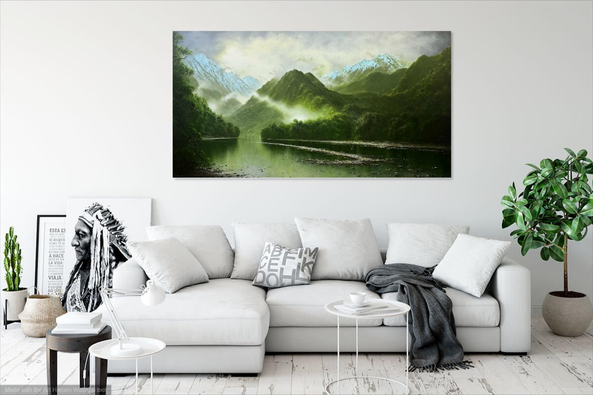 J Stewart 'Passing Mist' | Original Painting