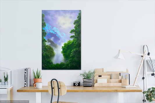 J Stewart ((Jamie Stewart) 'Into The Mist' | Original Painting