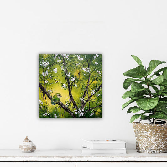 Jo Midgley 'Titipounamu I' Rifleman | Orginal Painting