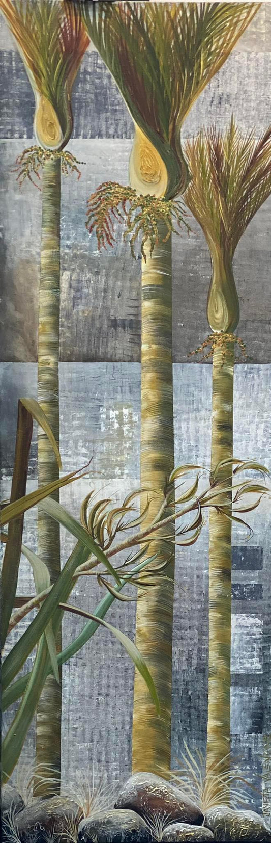 Jayeta Valentine 'Nikau Refuge' | Original Painting