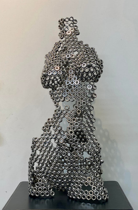 Logan Campbell ‘Erato’ Muse of lyric poetry | Metal Sculpture