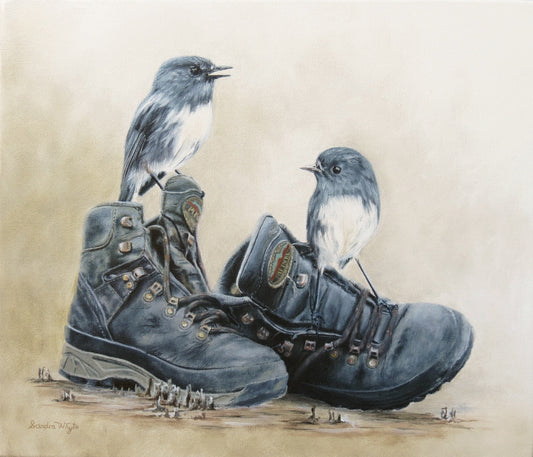 Sandra Whyte 'Boots and All' | Paper Print