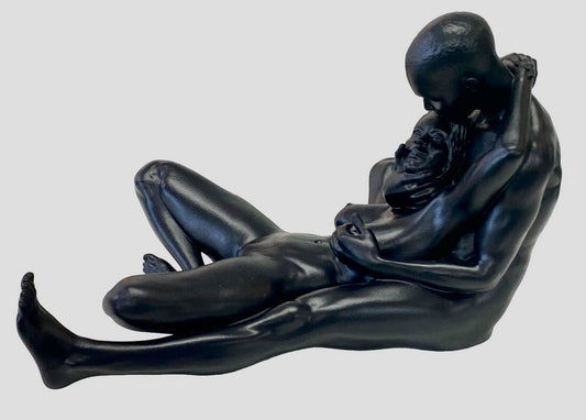 Olivier Duhamel 'Jeff and Maya' | Sculpture Figurative