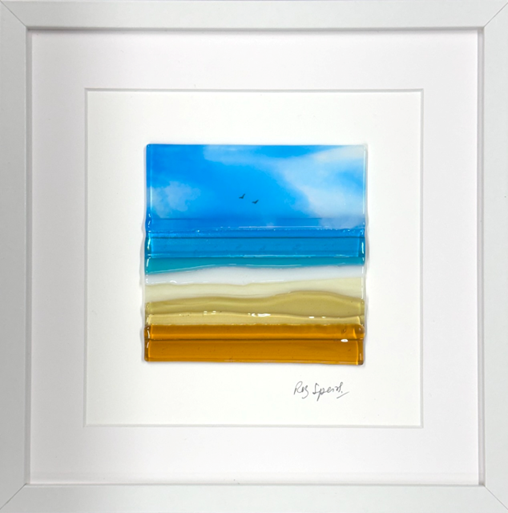 Roz Speirs ‘Horizon Birds Eye View’ | Glass Art