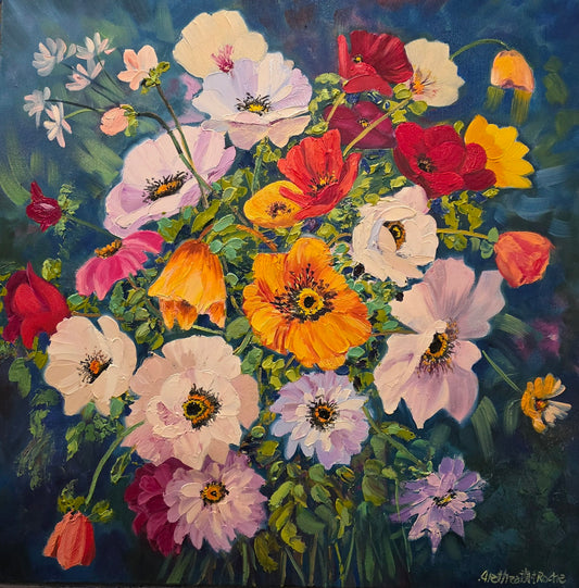 Alethea Roche 'Bouquet of Gentle Hues' | Original Painting