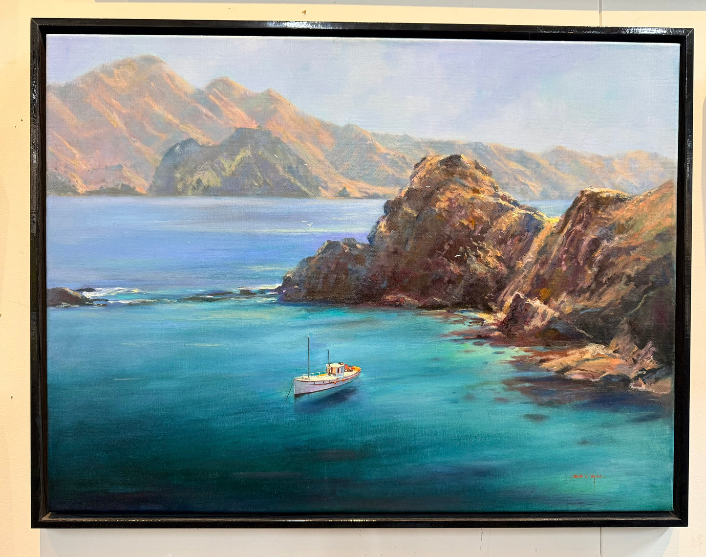Colin Wynn 'Business Ashore' | Original Painting