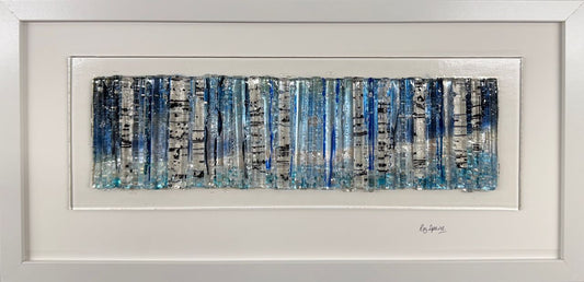 Roz Speirs Enchanted Forest ‘Dark Of Night’ | Glass Art