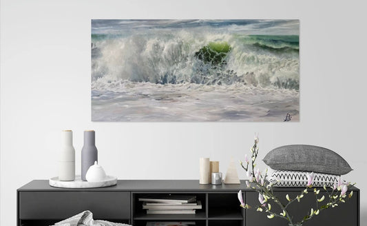Bari Duncan 'Commotion At The Ocean' | Original Painting