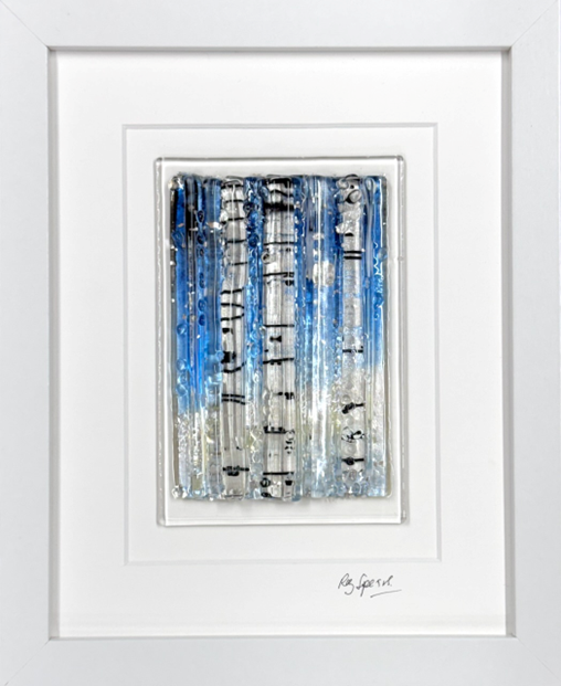 Roz Speirs Enchanted Forest ‘Crisp Winter Air‘ | Glass Art