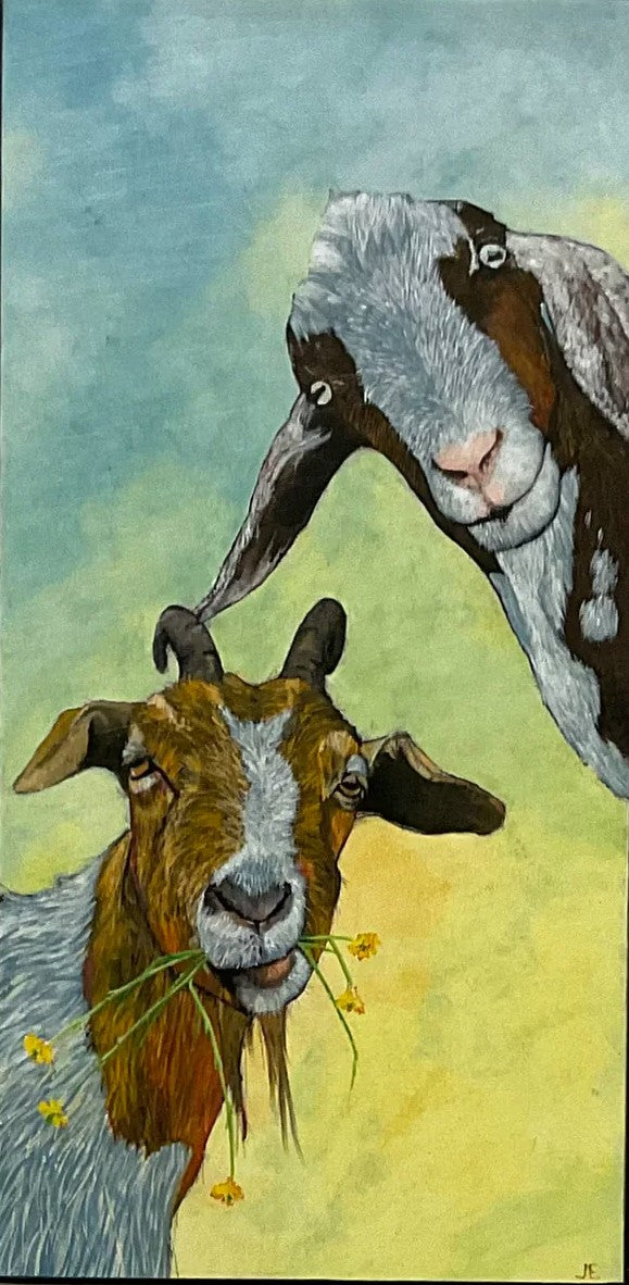 Jackie Ewers 'Distraction' | Block Print