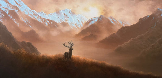 J Stewart 'Eve Of The Roar' | Original Painting