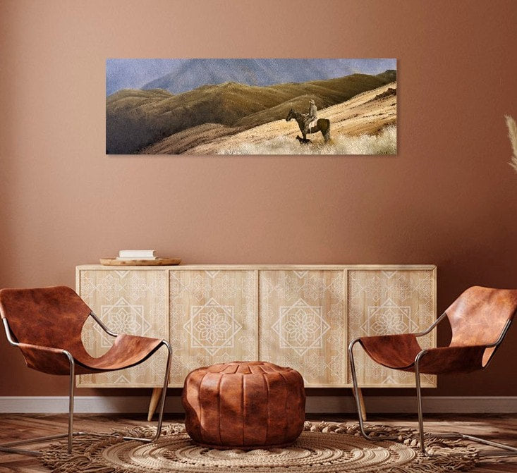 J Stewart 'Eve Of The Autumn Muster' | Original Painting