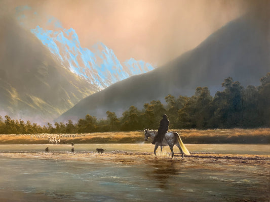 J Stewart (Jamie Stewart) 'Evening Drove' | Original Painting