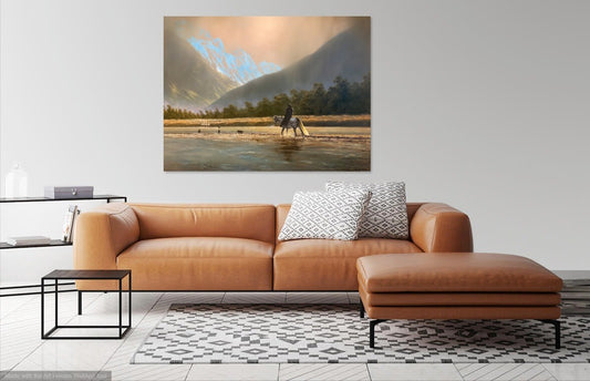 J Stewart (Jamie Stewart) 'Evening Drove' | Original Painting