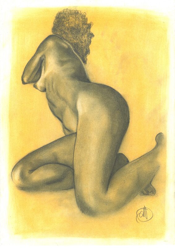 Olivier Duhamel 'Harmony' | Original Pastel