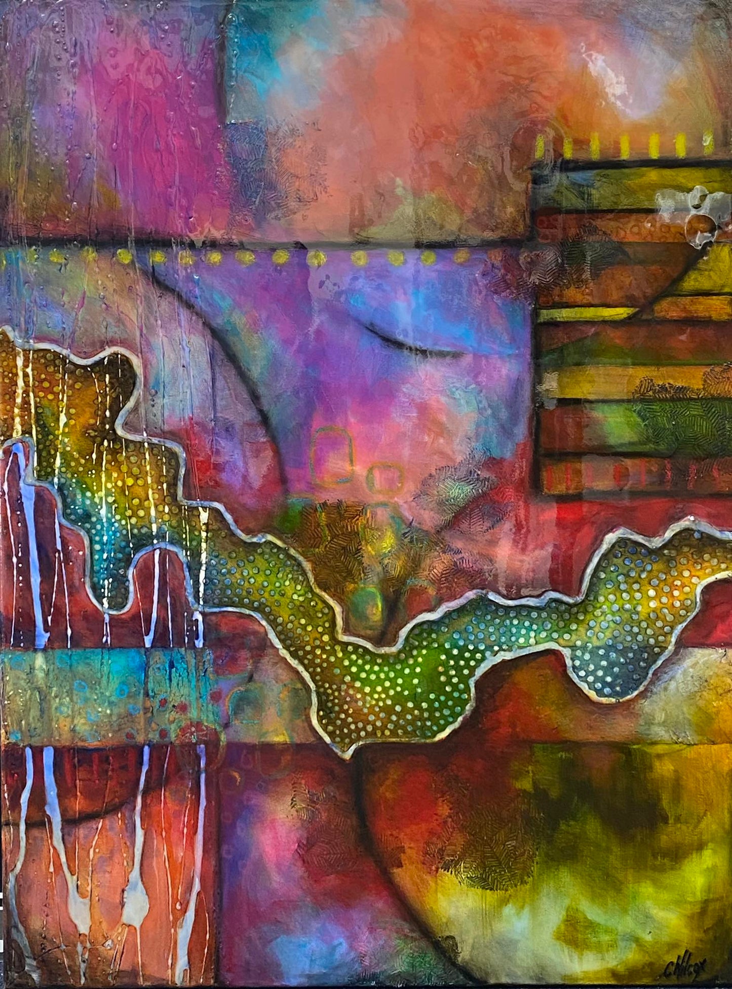 Clare Wilcox 'Hear The Music' | Original Painting