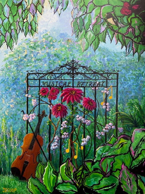 Marilyn Jessop ‘Musical Retreat’ | Original Painting