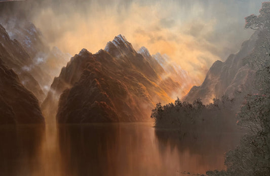 Jamie Stewart 'Summer Rains Fiordland' | Original Painting