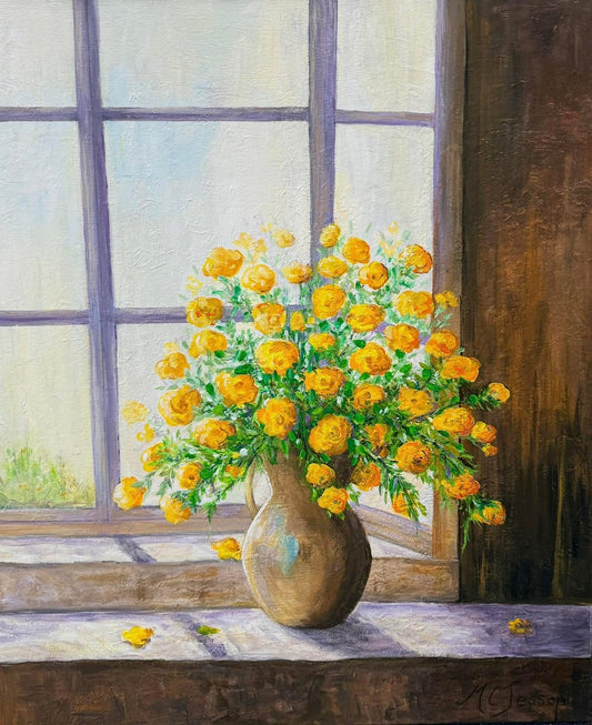 Marilyn Jessop 'Window Sill 6' | Original Painting