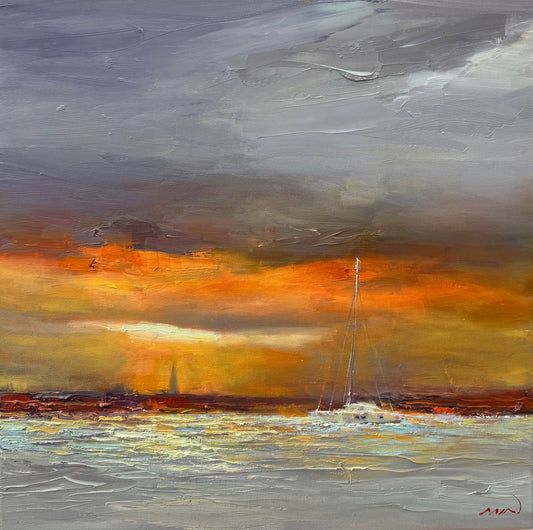Min Kim ‘Golden Drift’ | Original Painting