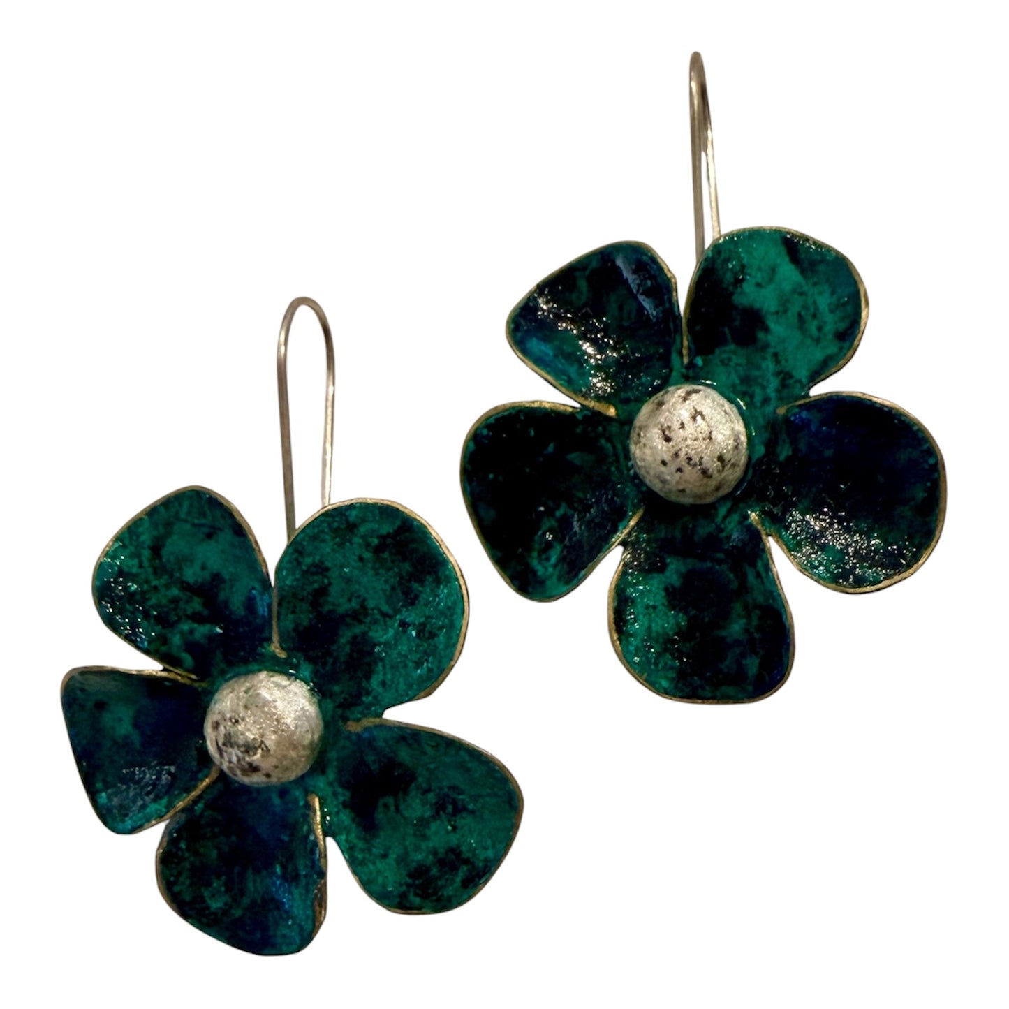 Tanya Bordanova 'Flower Green' | Earrings