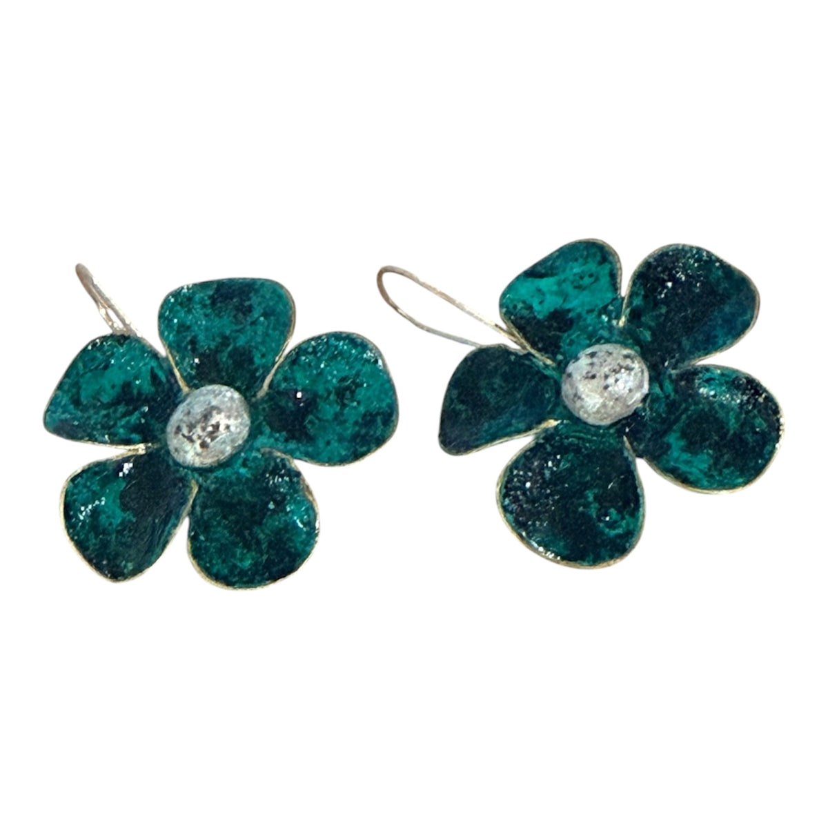 Tanya Bordanova 'Flower Green' | Earrings